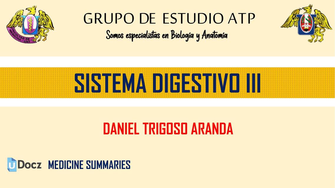 SISTEMA DIGESTIVO HUMANO III