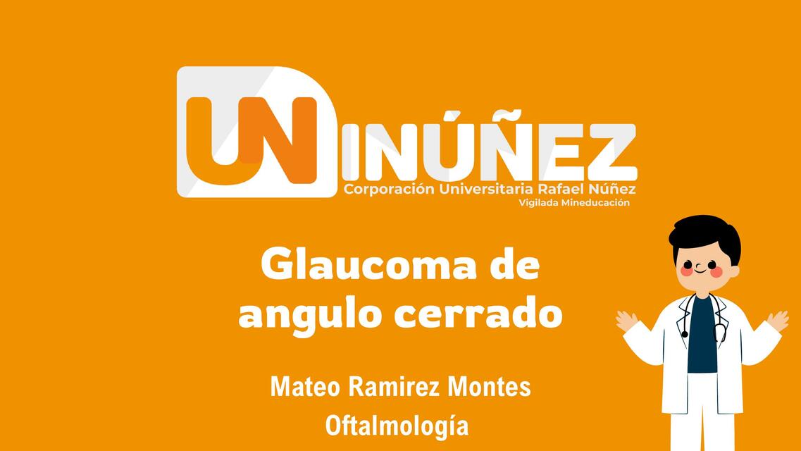 Glaucoma de ángulo cerrado