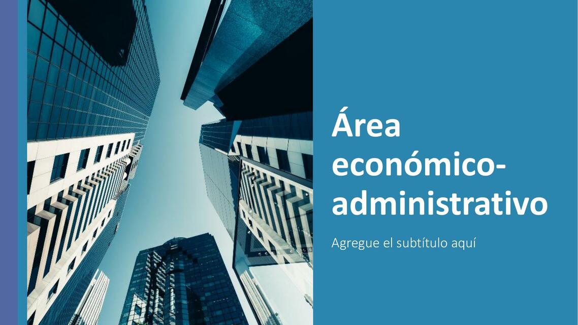 Area Economico Administrativo 