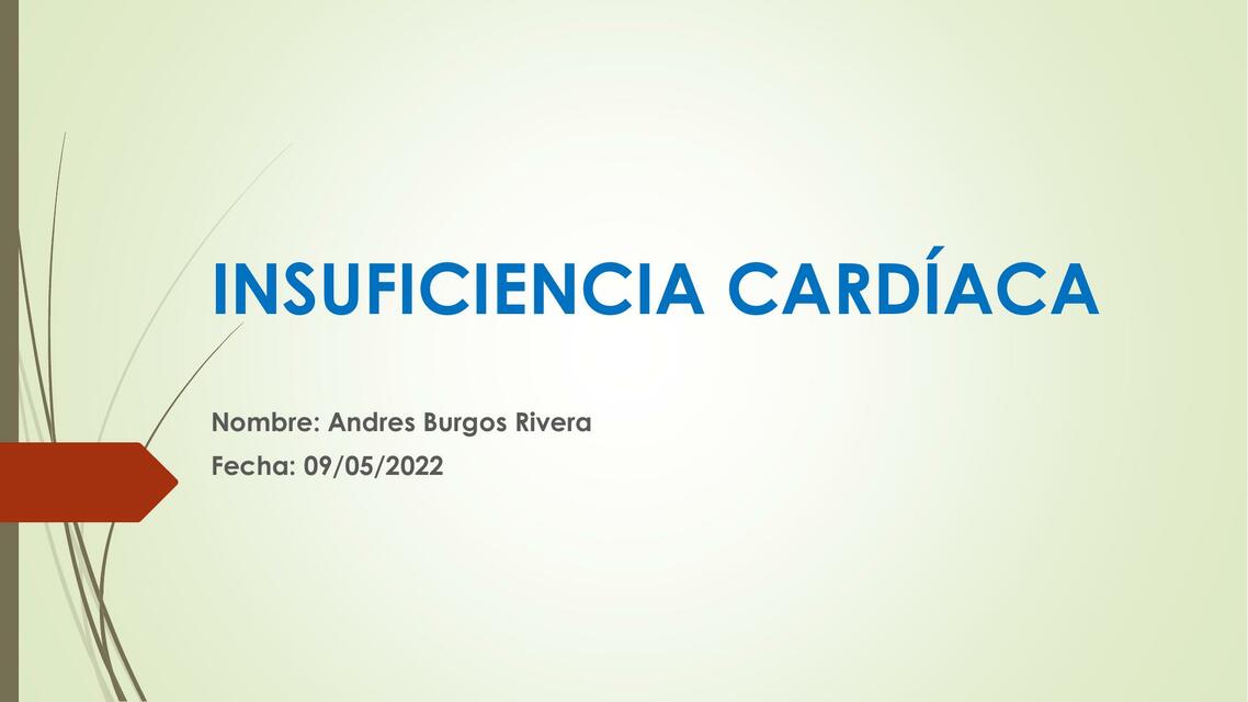 Insuficiencia cardiaca 