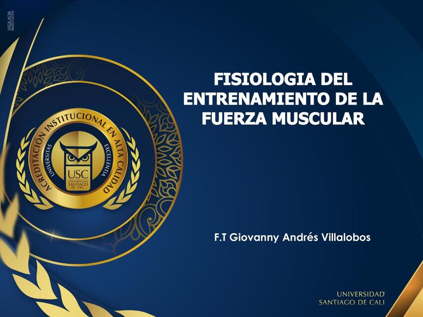 Fisiologia del entrenamiento de la fuerza muscular 