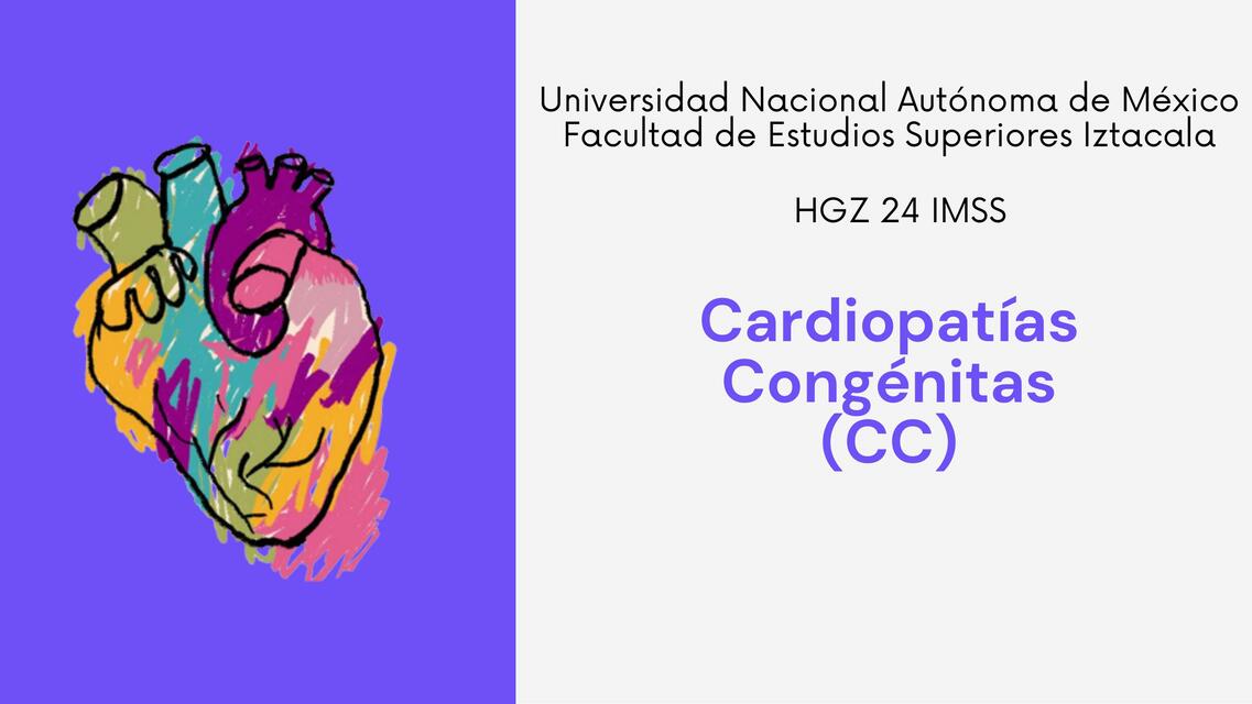 Cardiopatías Congénitas 