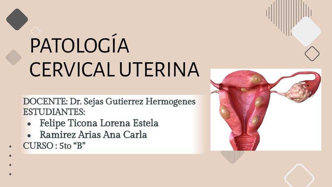 Patología Cervical uterina 