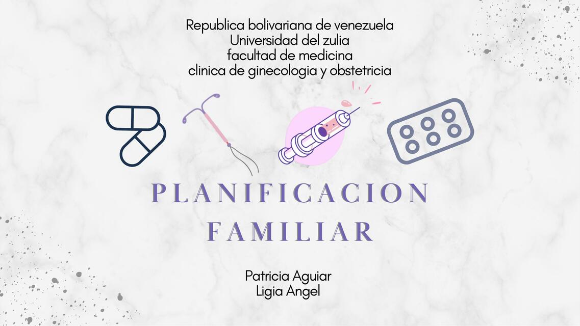 Planificación Familiar