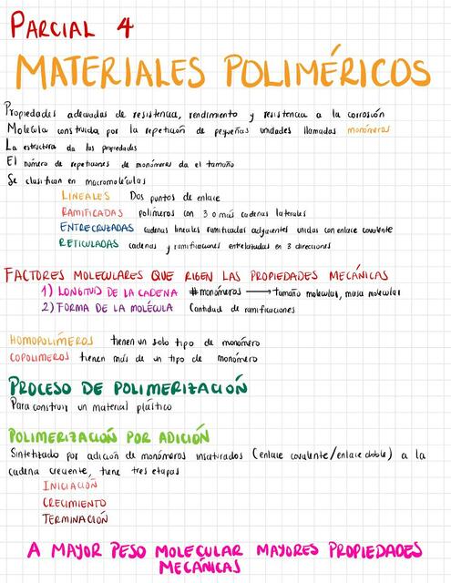 Materiales Poliméricos 