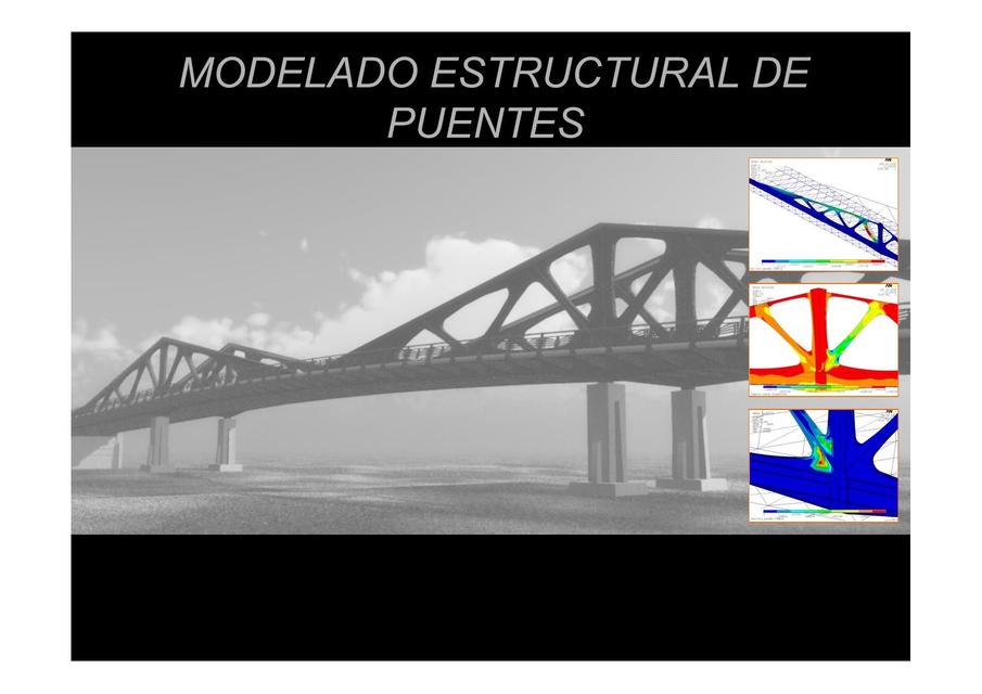 MODELADO ESTRUCTURAL DE PUENTES JAPV