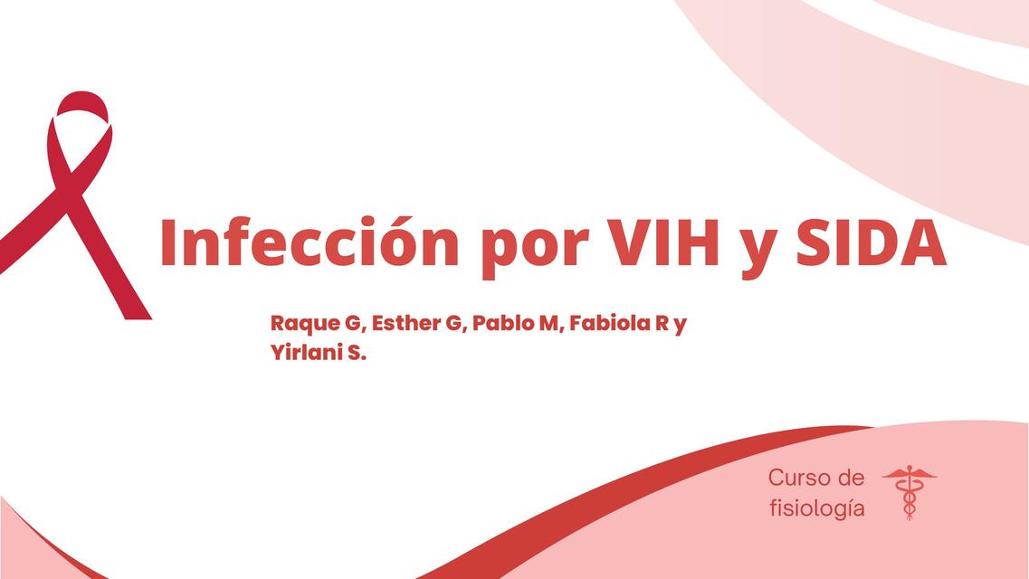 Infección por VIH y SIDA 