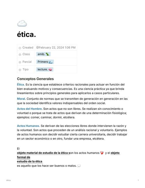 Ética 