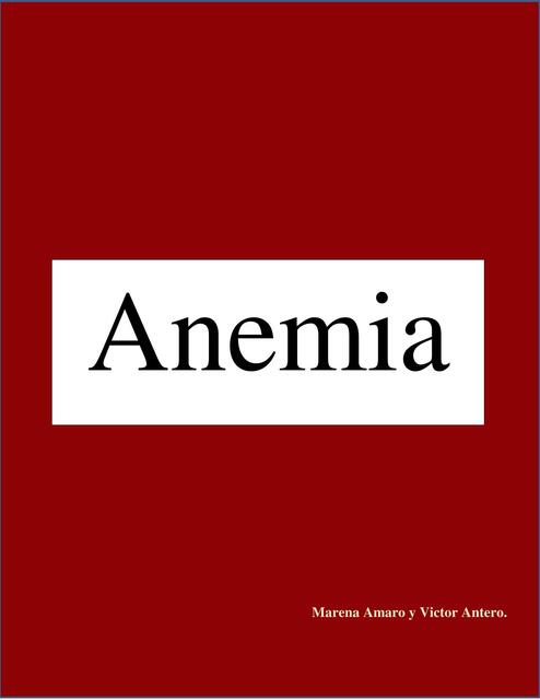 Anemia  