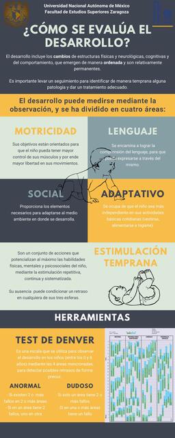 Evaluación de desarrollo infantil