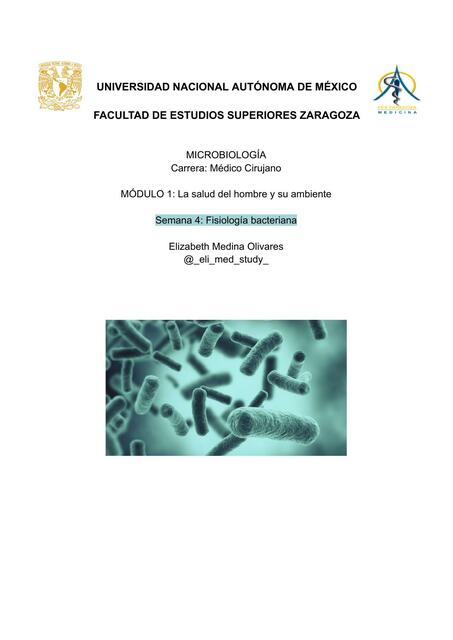 Fisiología Bacteriana 