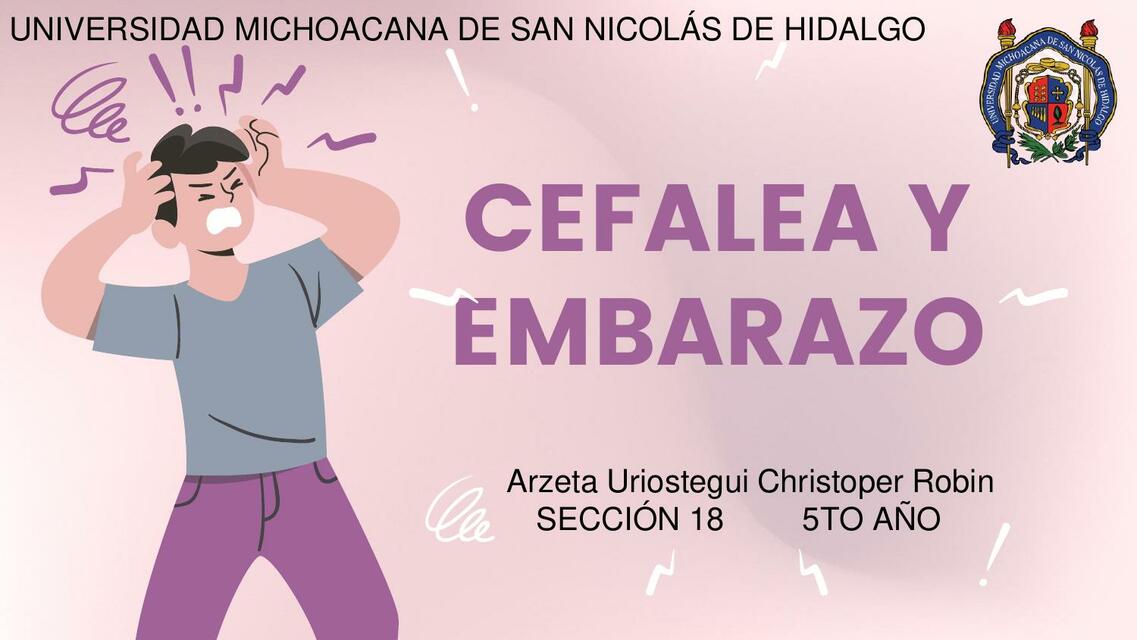 Cefaleas y embarazo