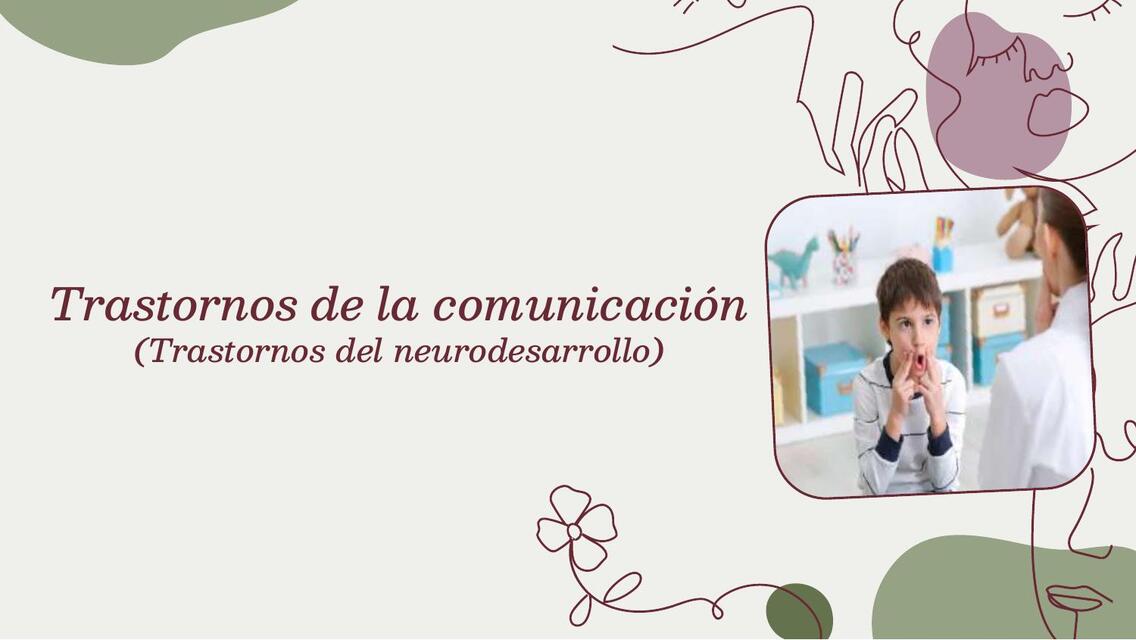 Trastornos de la comunicación