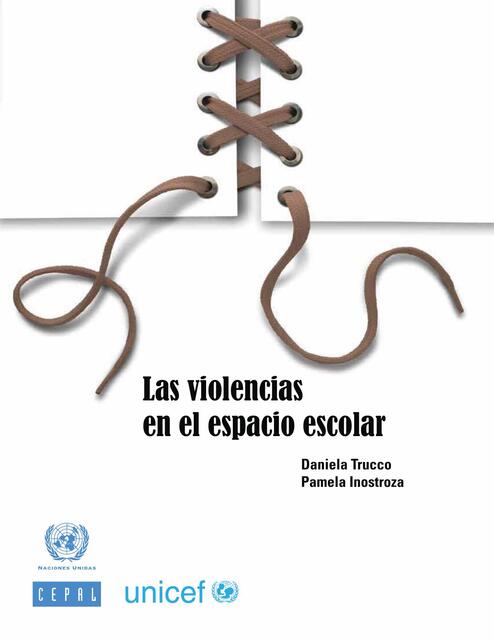 Las violencias en el espacio escolar 