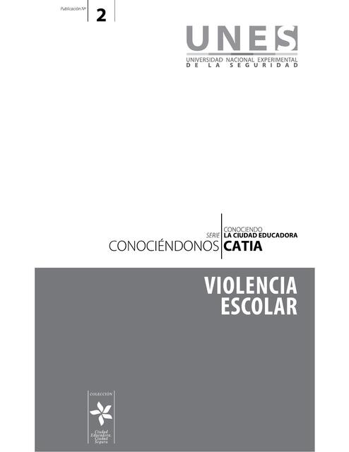 Violencia escolar 