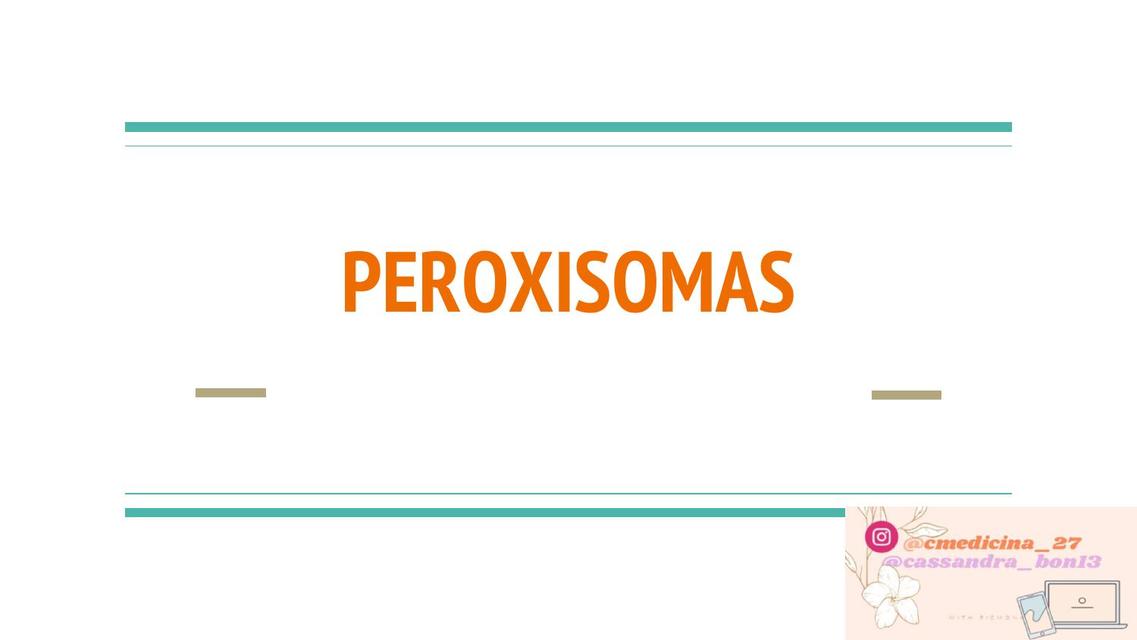 PEROXISOMAS