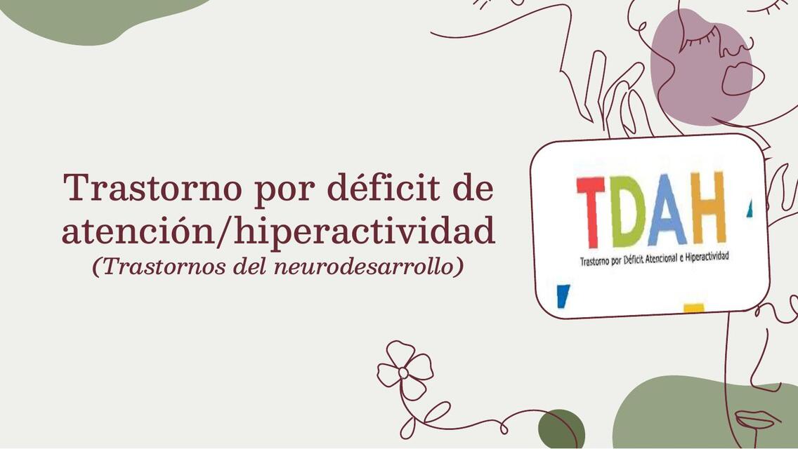 Trastorno por déficit de atención/hiperactividad