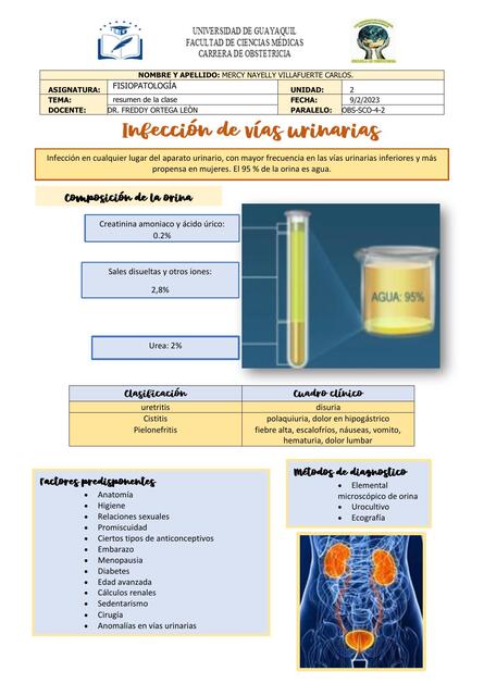 Infección de vías urinarias 