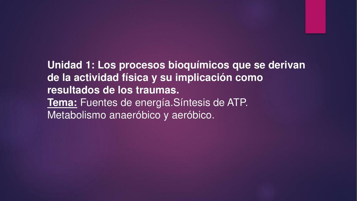 Metabolismo anerobio y aeróbico