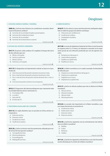 Desgloses Cardiología CTO