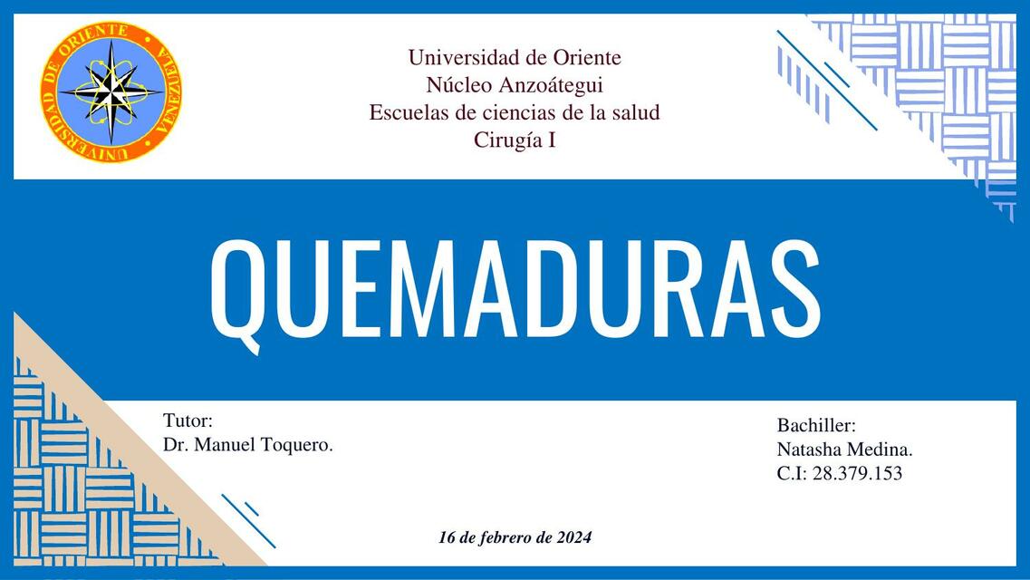 Quemaduras