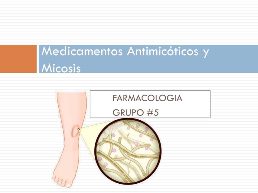 Medicamentos Antimicóticos y Micosis 