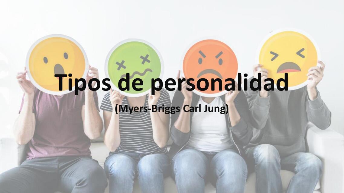 Tipos de personalidad 