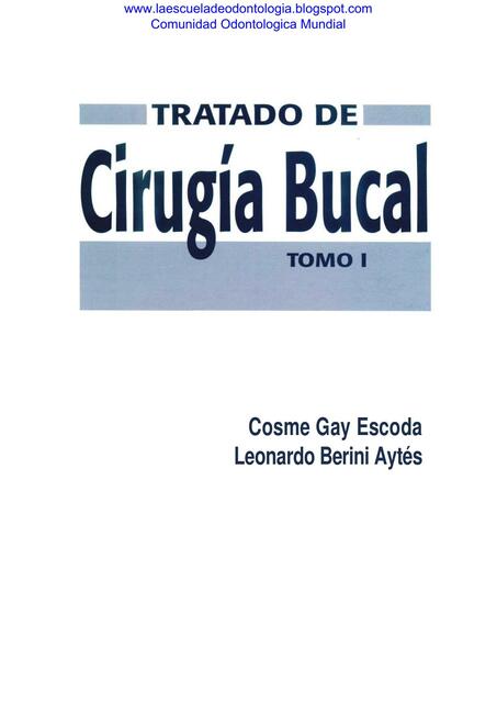 Tratado de Cirugía Bucal 