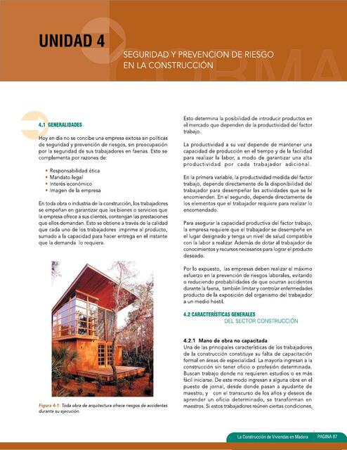 Seguridad y prevención de riesgo en la construcción