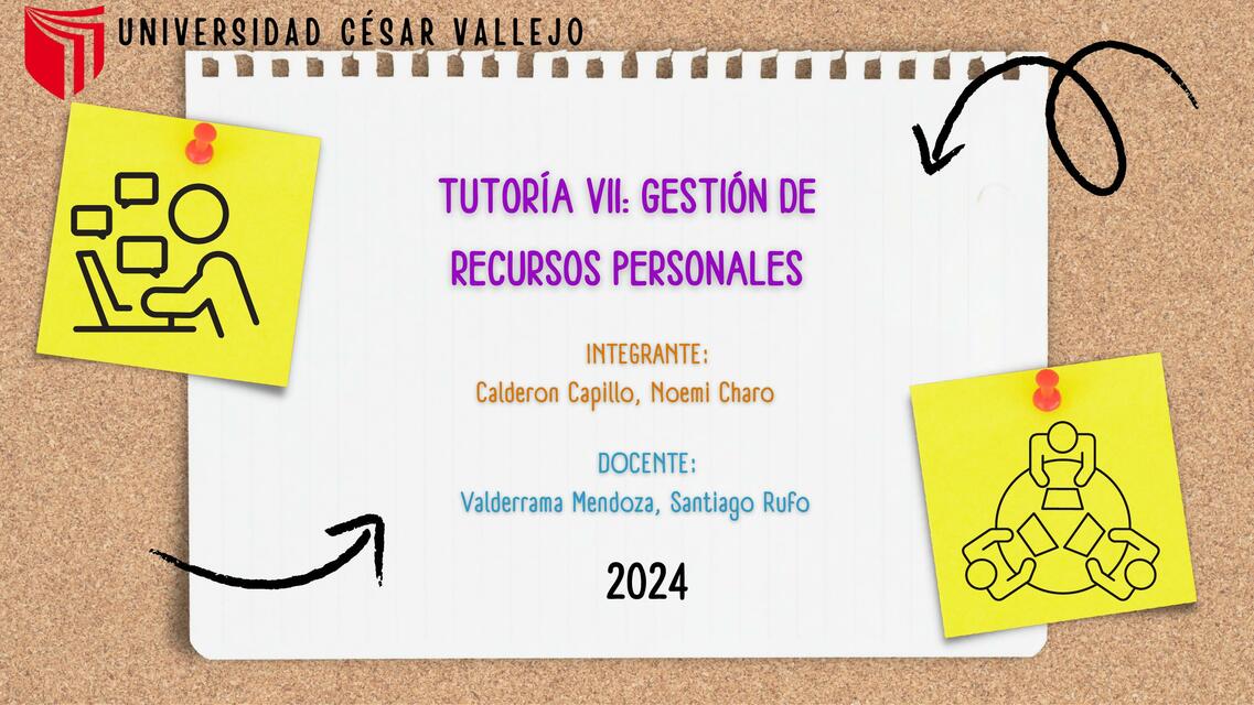 Tutoría VII Gestión de recursos personales 