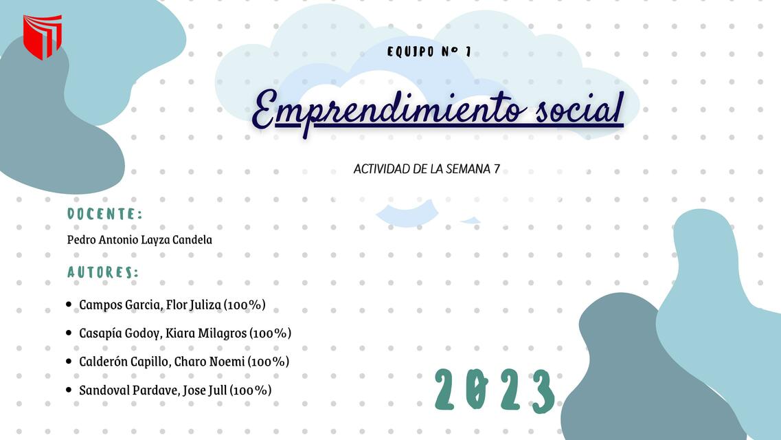 Emprendimiento social 