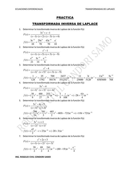 Práctica transformada inversa laplace 