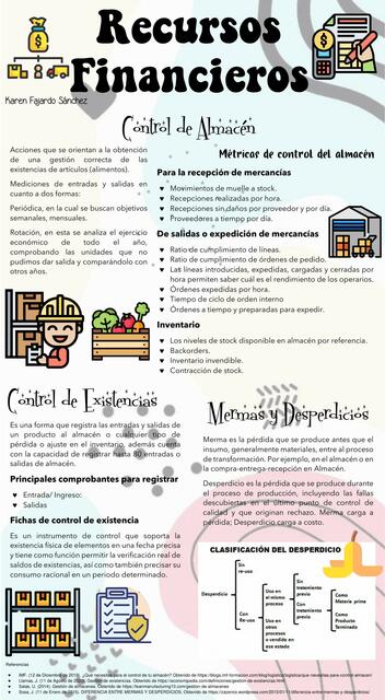 Infografía Recursos Financieros