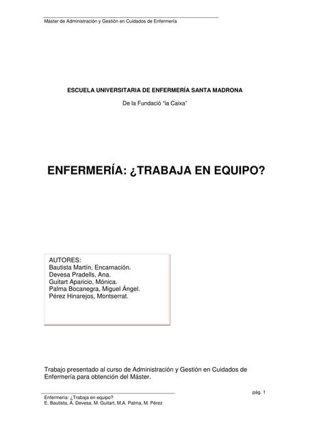 Enfermeria 