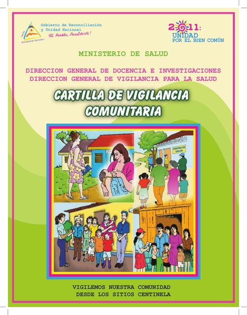 Cartilla de Vigilancia Comunitaria