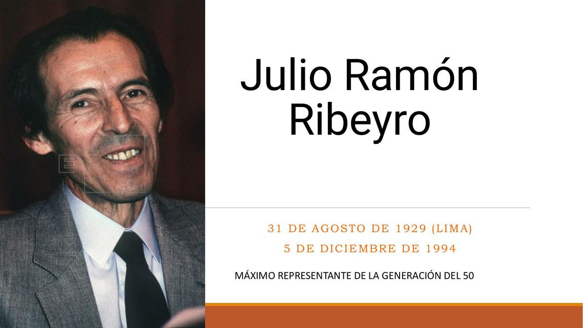 Julio Ramón Ribeyro 