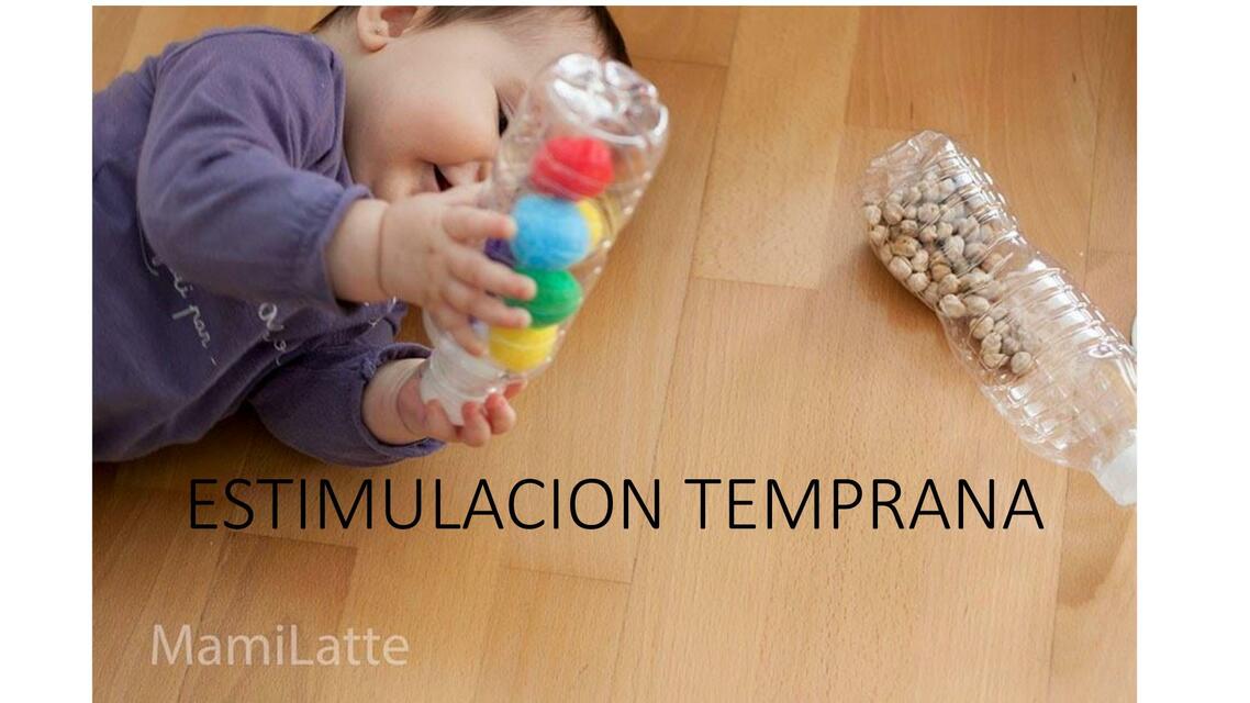 Estimulación temprana