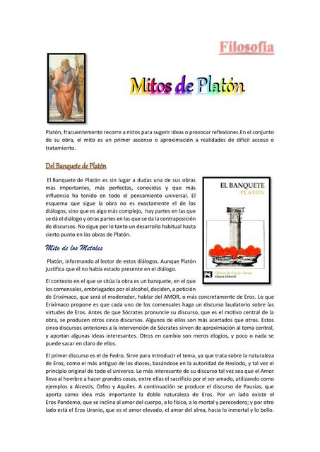 Mitos de Platón