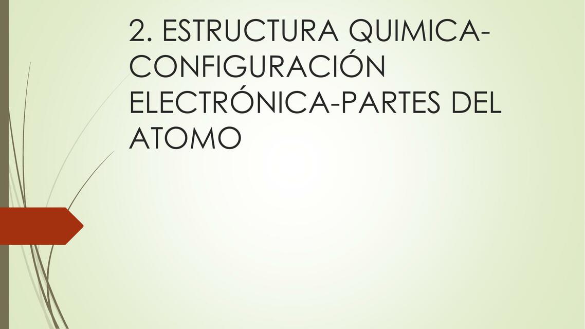 Configuración electronica