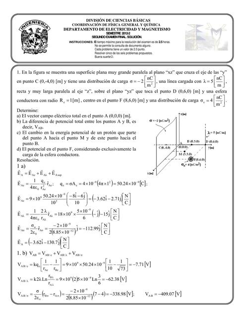 Evaluación de física 