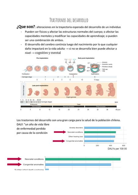 Trastornos del Desarrollo 