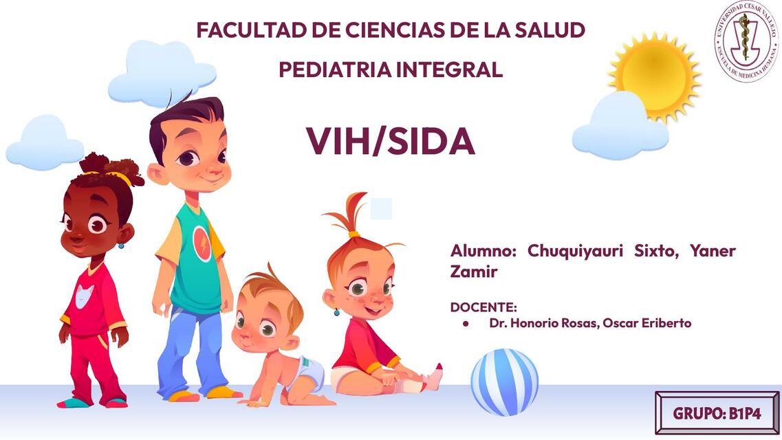 VIH SIDA EN NIÑOS 