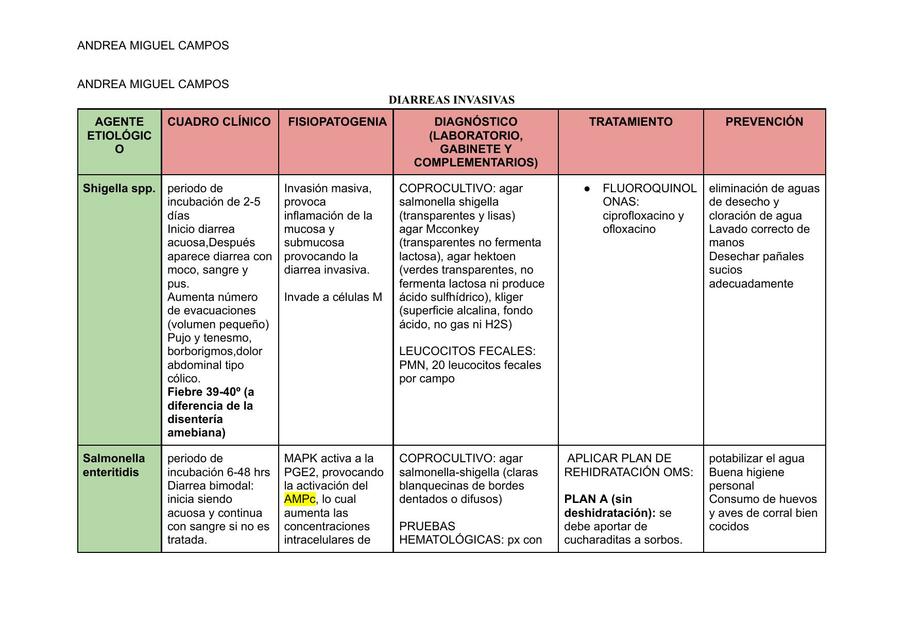 Enfermedades Diarreicas