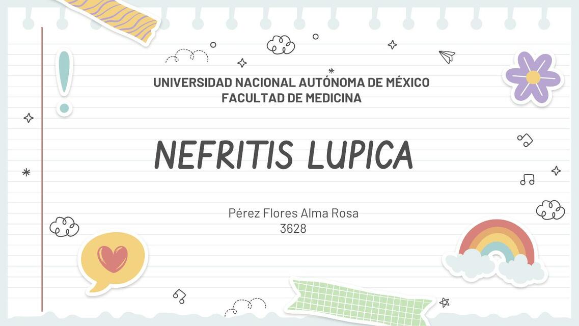 Nefropatía Lúpica Jessy González uDocz