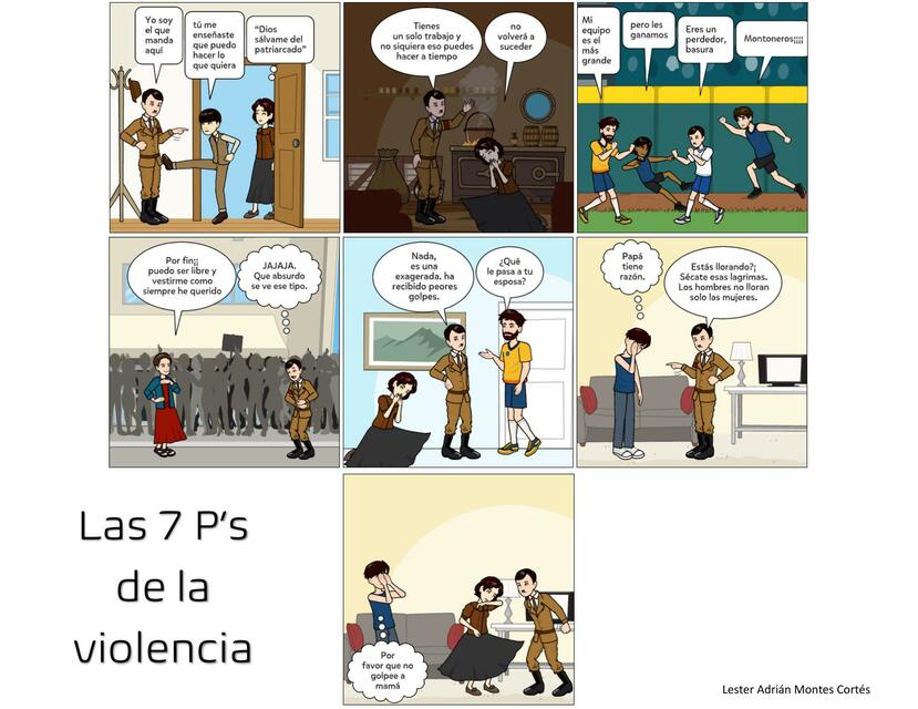 Las 7 P's de la Violencia 