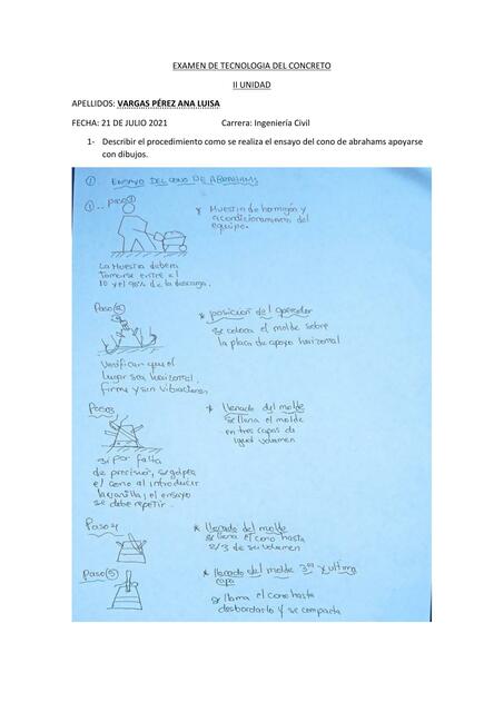 Examen de tecnología de concreto 