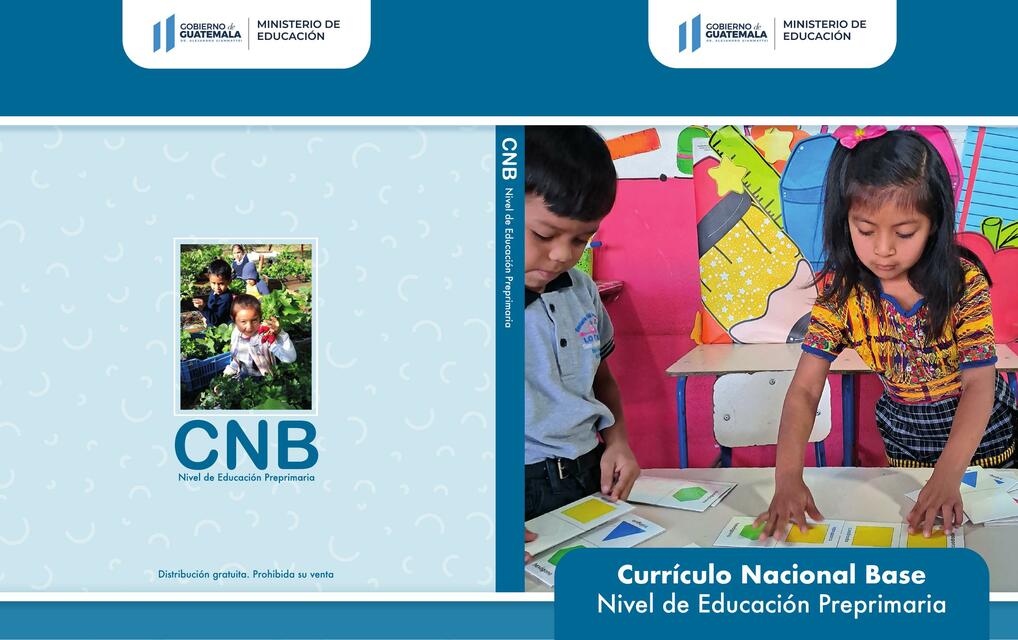 Currículo Nacional Base Nivel de Educación Preprimaria 