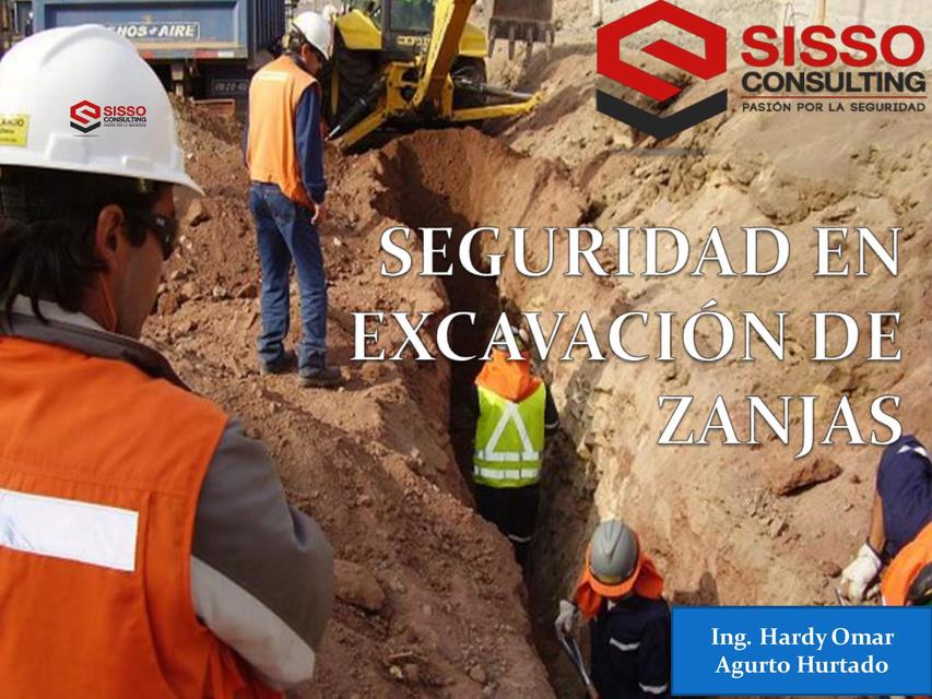 SEGURIDAD EN EXCAVACIÓN DE ZANJAS1