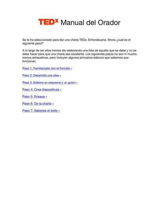 Manual del orador