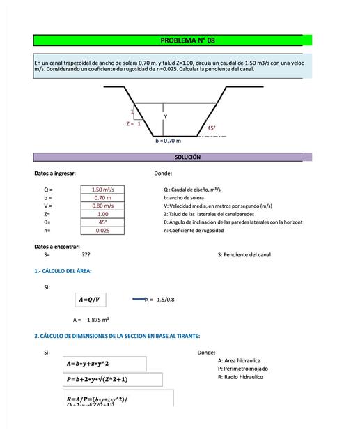 Ejercicios de canales resueltos compress